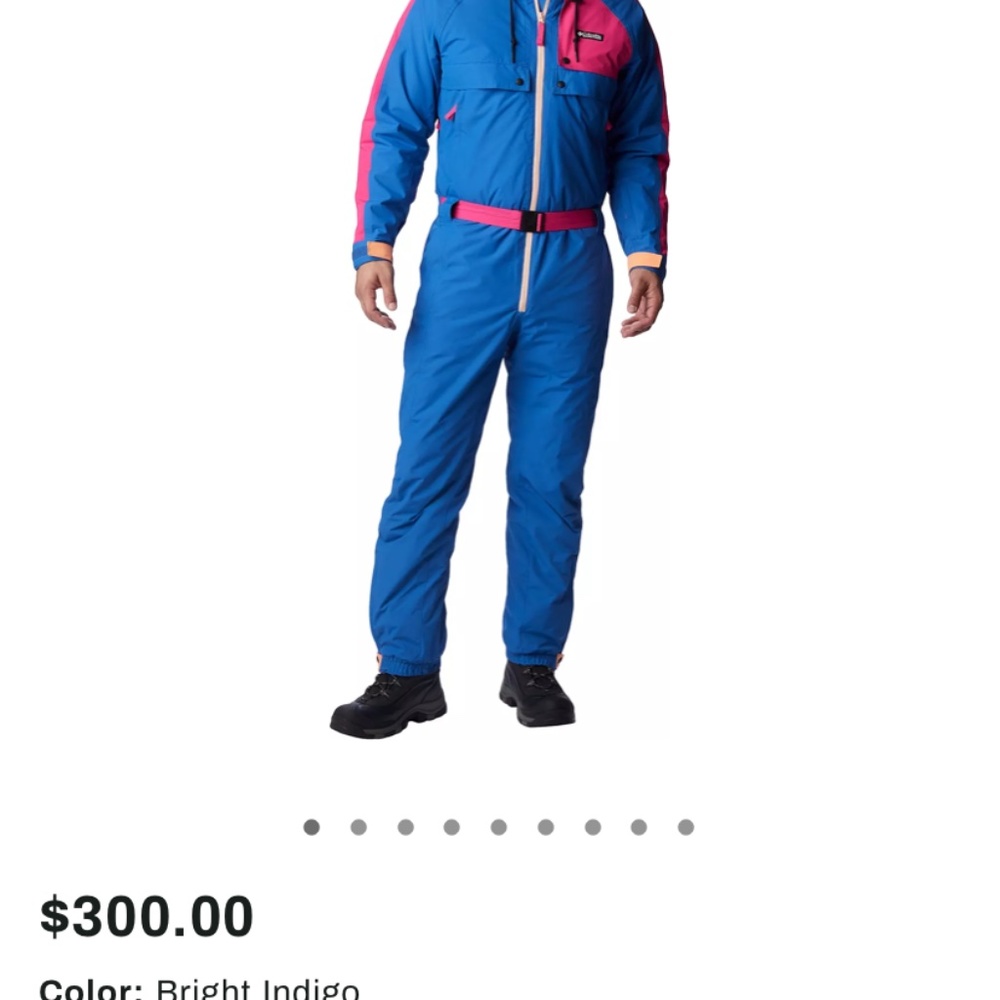 Columbia snowmobiling, snowboarding, ski suit